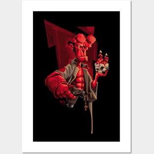 Hellboy 25th Anniversary Regular Version Posters and Art